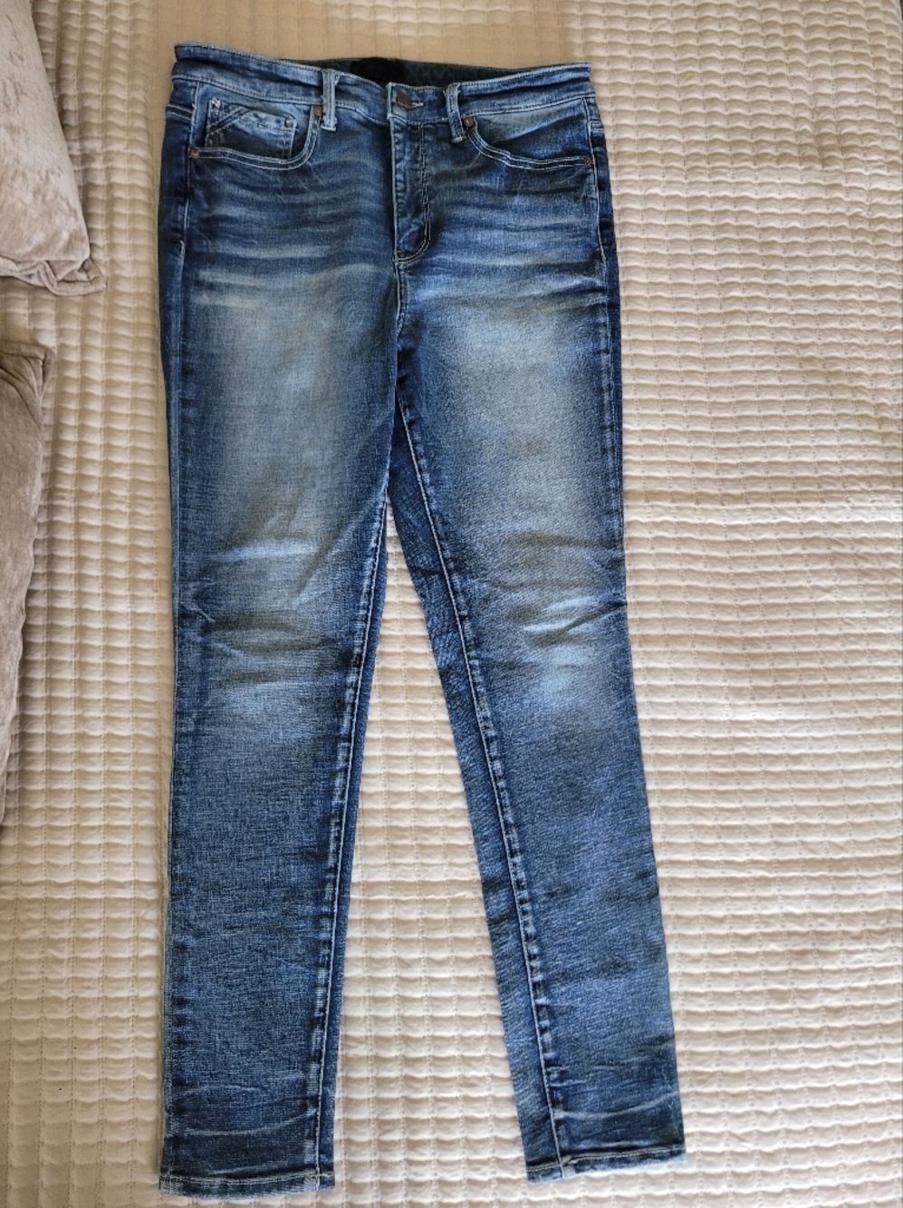 Buckle Black Skinny Jeans